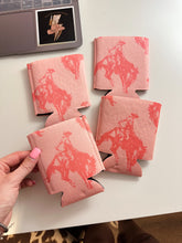 Load image into Gallery viewer, Pink Cowboy Koozie (2 sizes)
