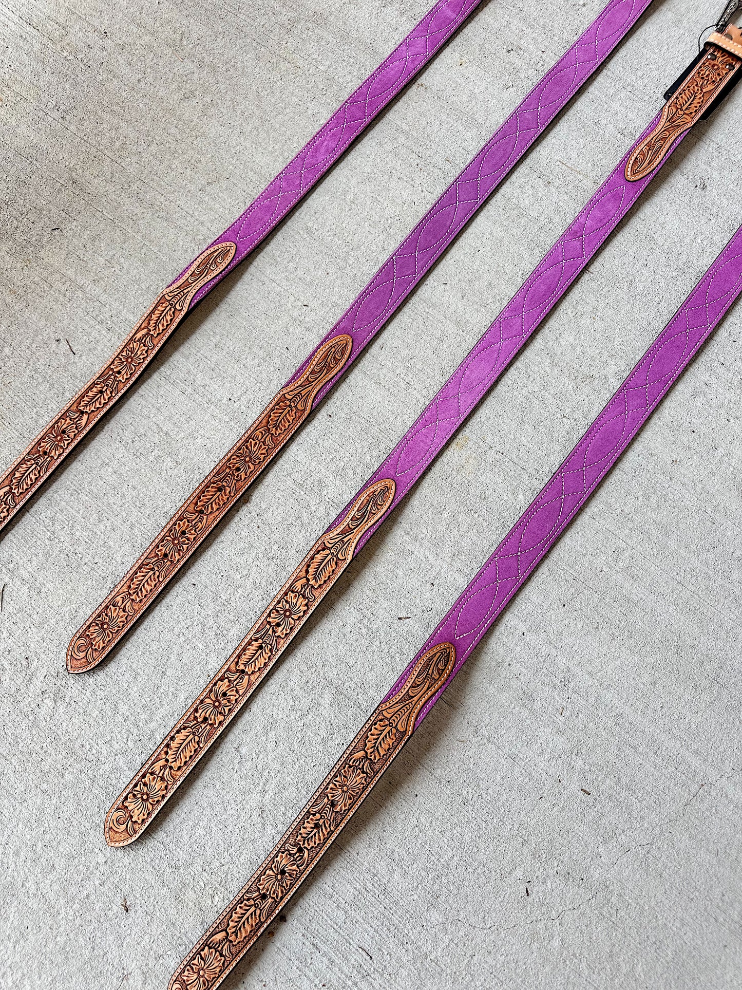 The Suede Belt (Pink)
