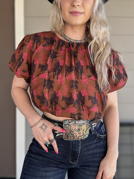 The Cow-Ture Top