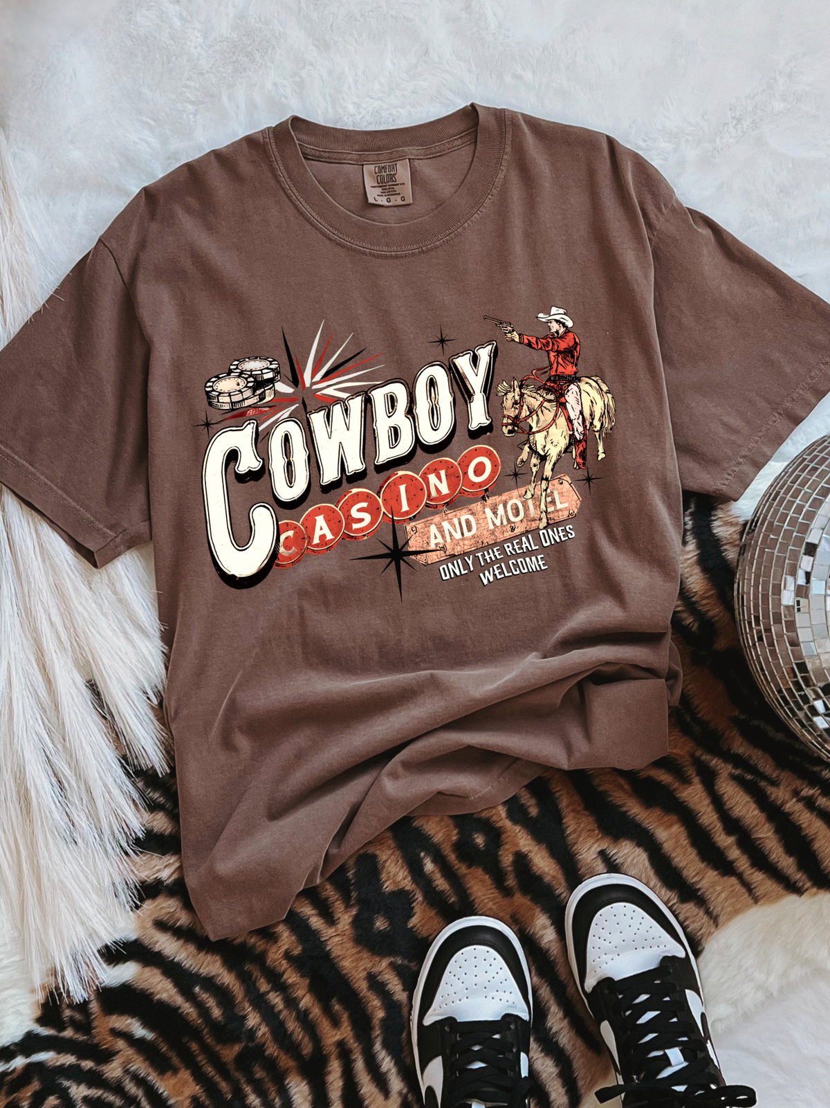 Cowboys Casino COMFORT COLORS TEE