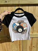 Load image into Gallery viewer, Tooled 8 Ball Baby Tee
