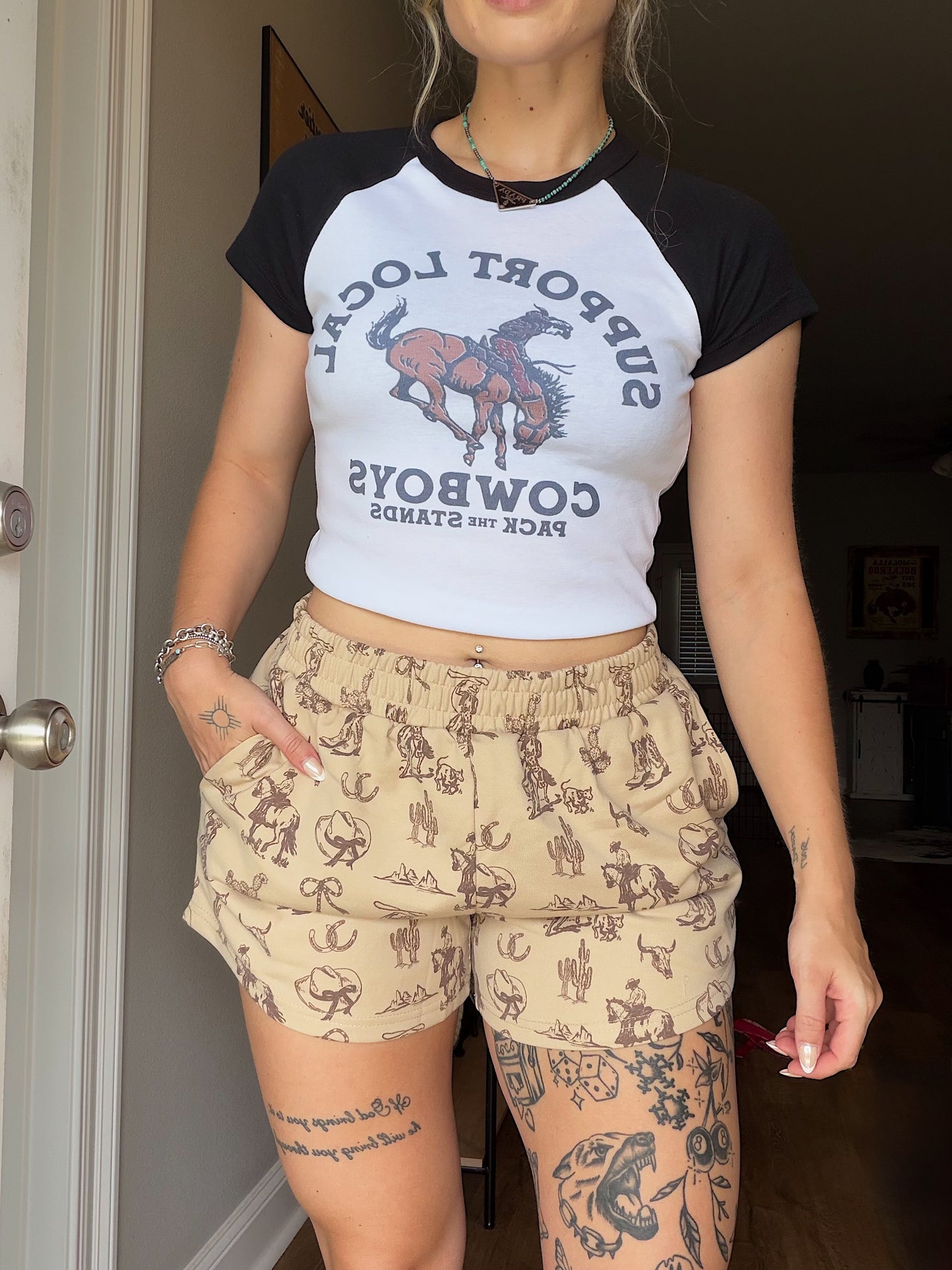 Cowboy Country Lounge Shorts
