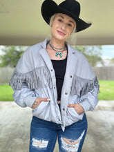 Load image into Gallery viewer, Fringe Puffer Jacket

