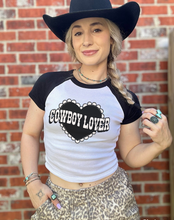 Load image into Gallery viewer, Cowboy Lover Baby Tee
