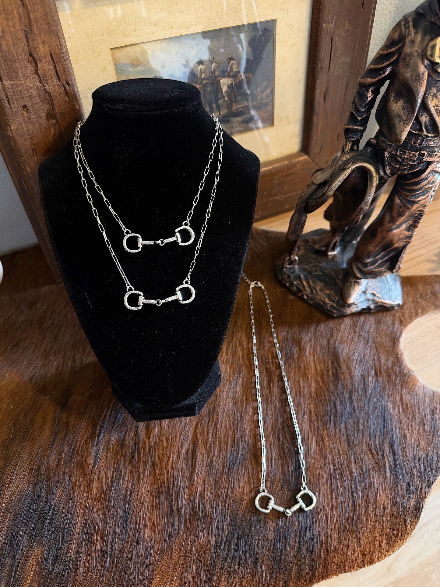 Snaffle Bit Necklace