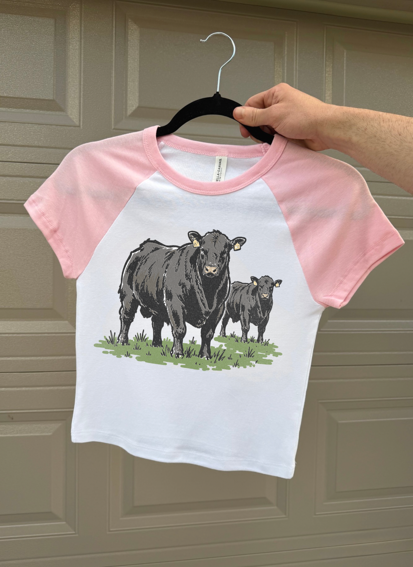 Angus Cow Baby Tee