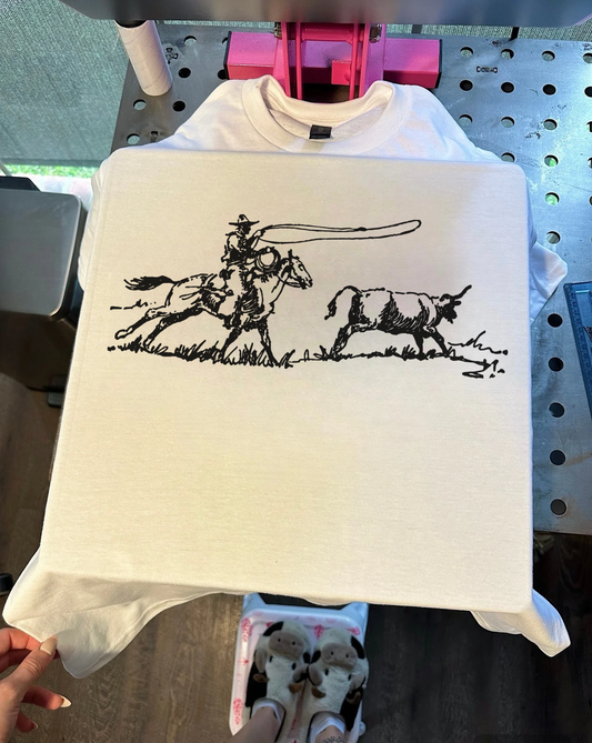The Roper TEE or CREWNECK