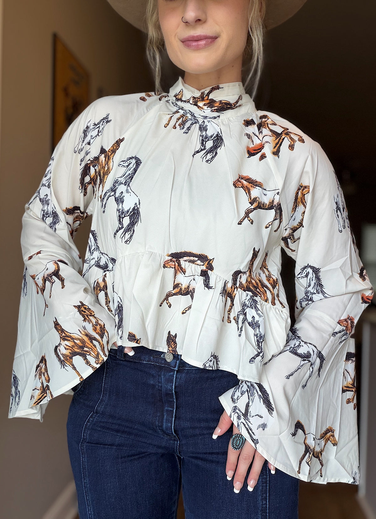 The Western Whimsy Top