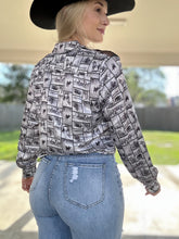 Load image into Gallery viewer, Lasso The Lace Button Down
