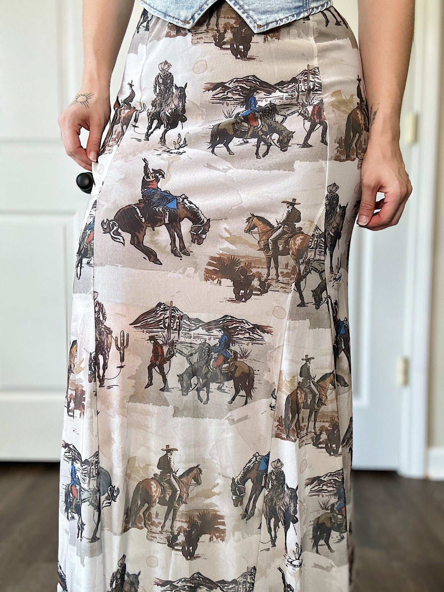 Wild West Maxi Skirt