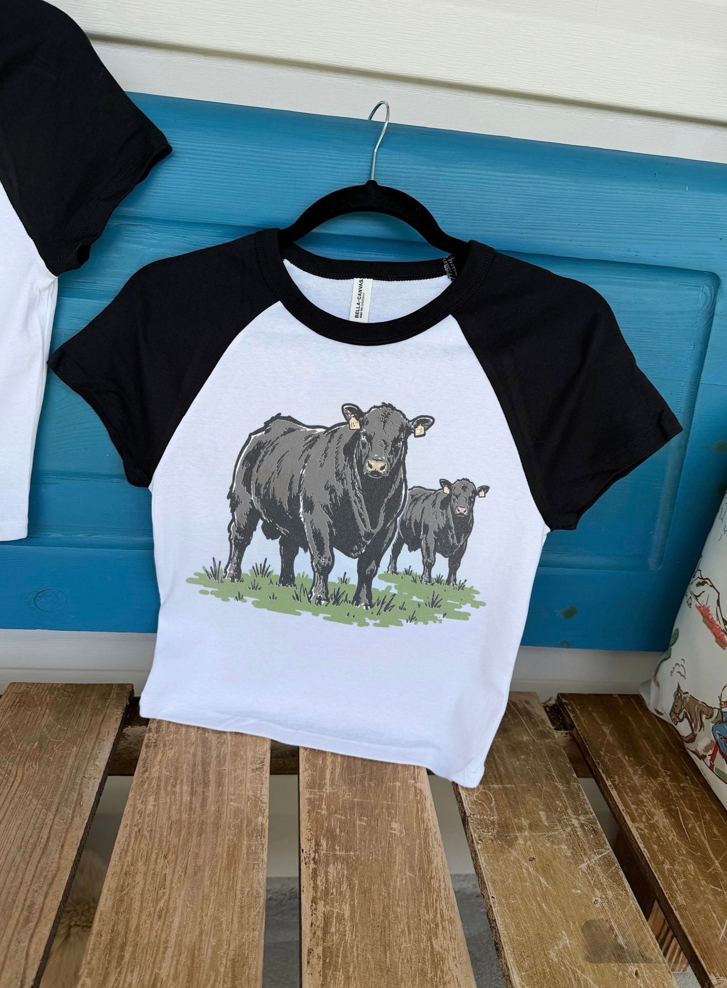 Angus Cow Baby Tee