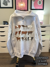 Load image into Gallery viewer, Callin’ Cattle Quarter Zip

