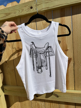 Load image into Gallery viewer, Saddle Cropped Tank
