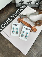 Load image into Gallery viewer, Turquoise Bit Earrings
