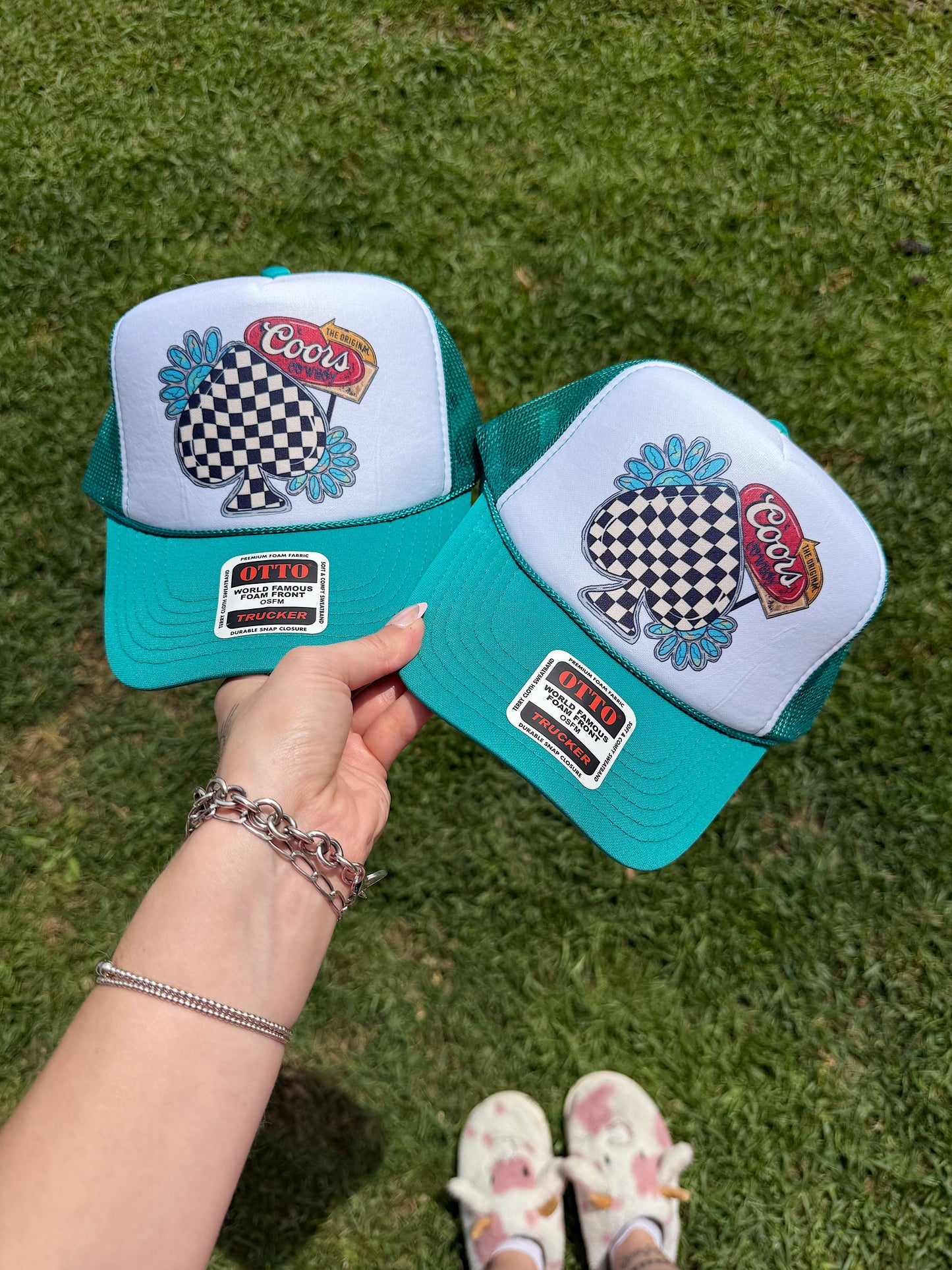 Western Beer Trucker Hat (Multiple Color Options)
