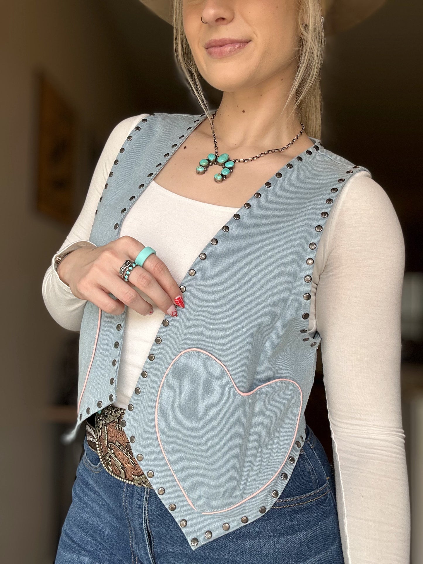 4 The Love Of Denim Vest