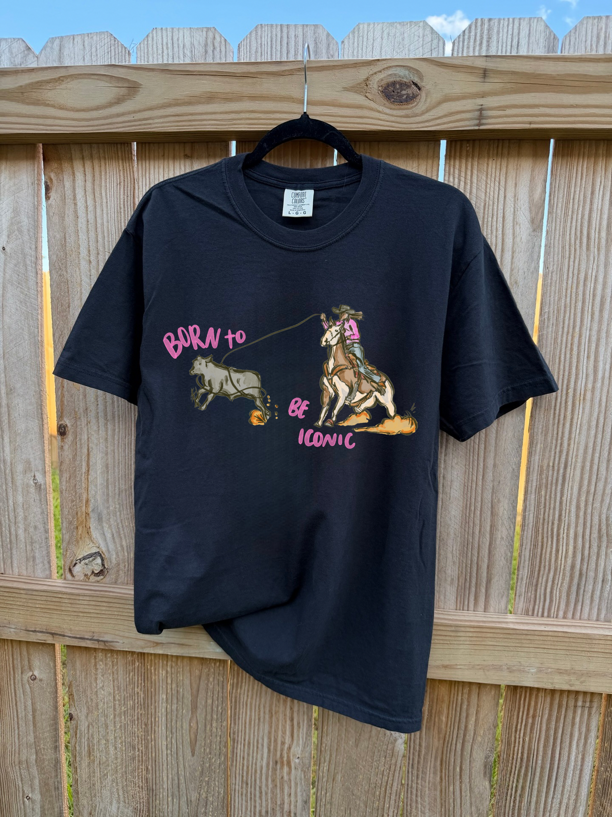 Born To Be Iconic COMFORT COLORS TEE