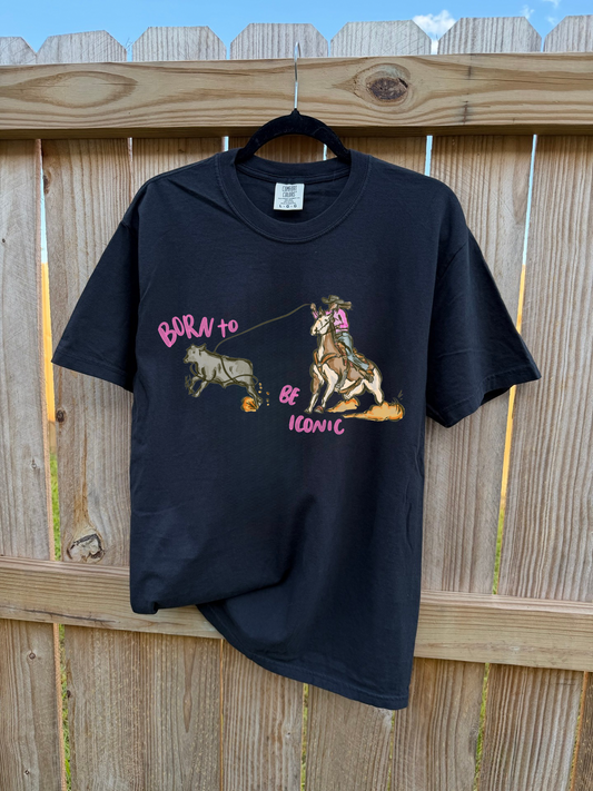 Born To Be Iconic COMFORT COLORS TEE