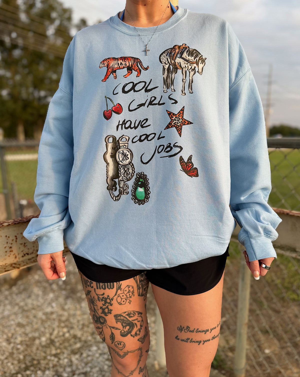 Cool Girls, Cool Jobs Crewneck