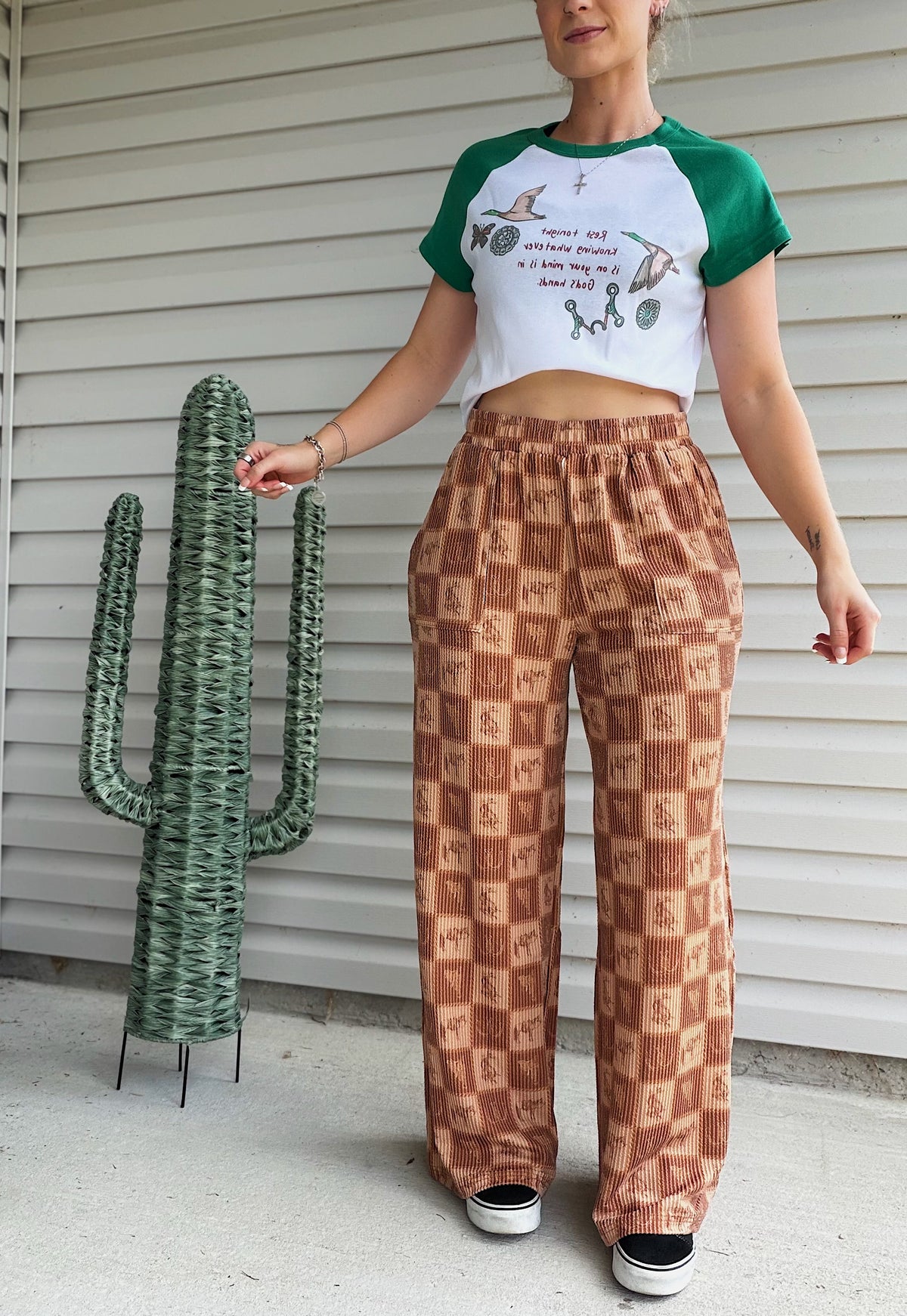 The Cowboy Check Pants