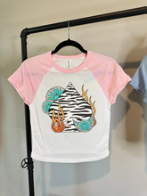 Load image into Gallery viewer, Zebra Spade Baby Tee
