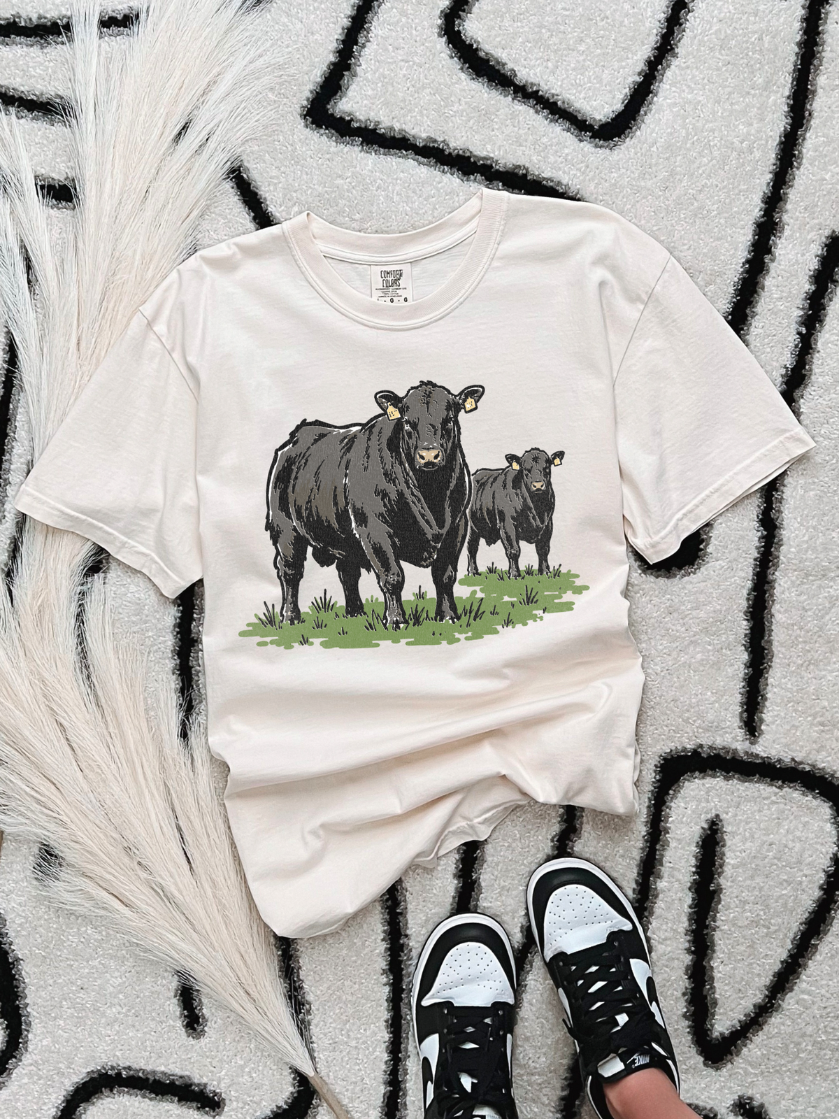 Angus Cow COMFORT COLORS TEE