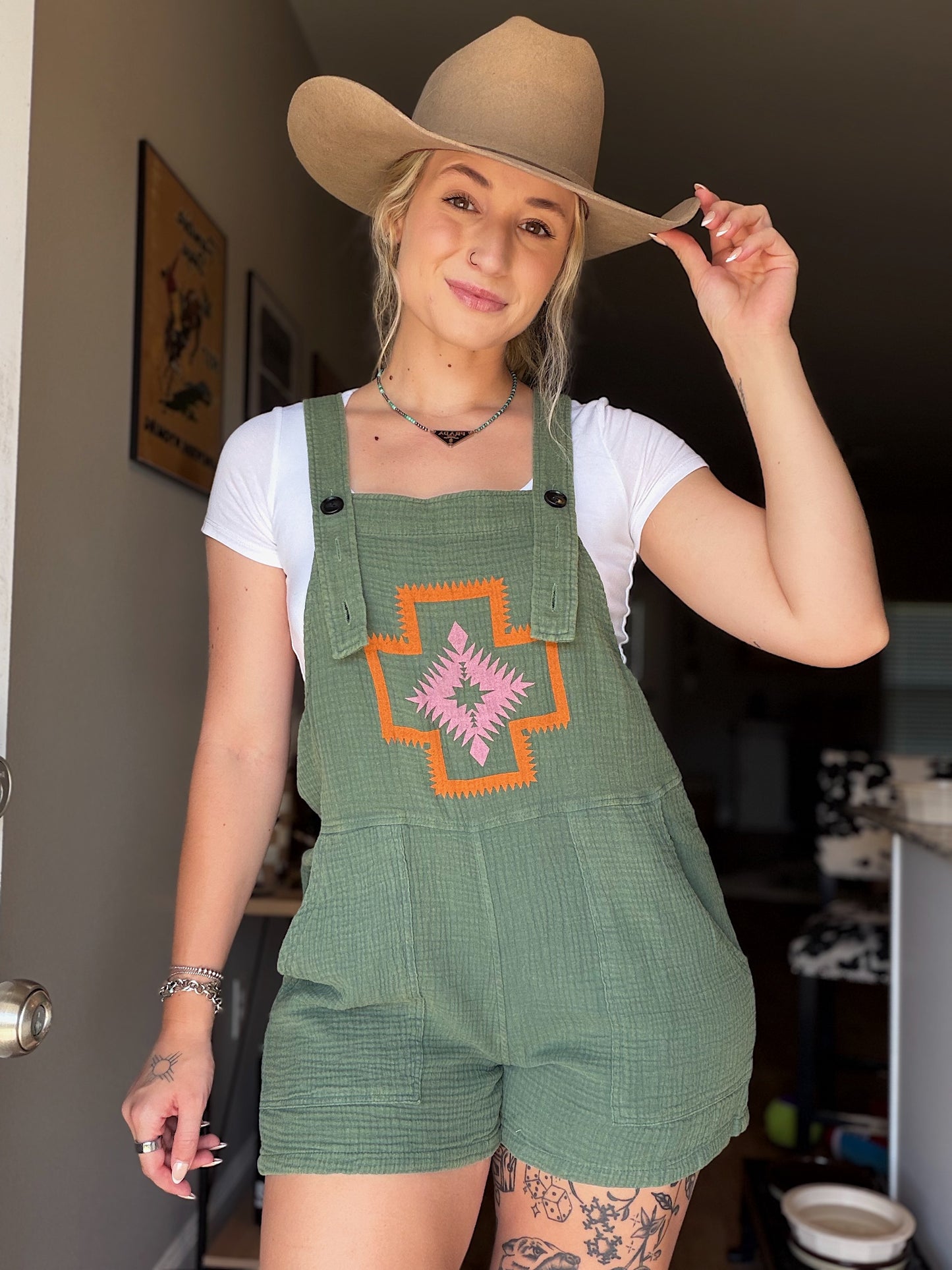 The Desert Sage Romper