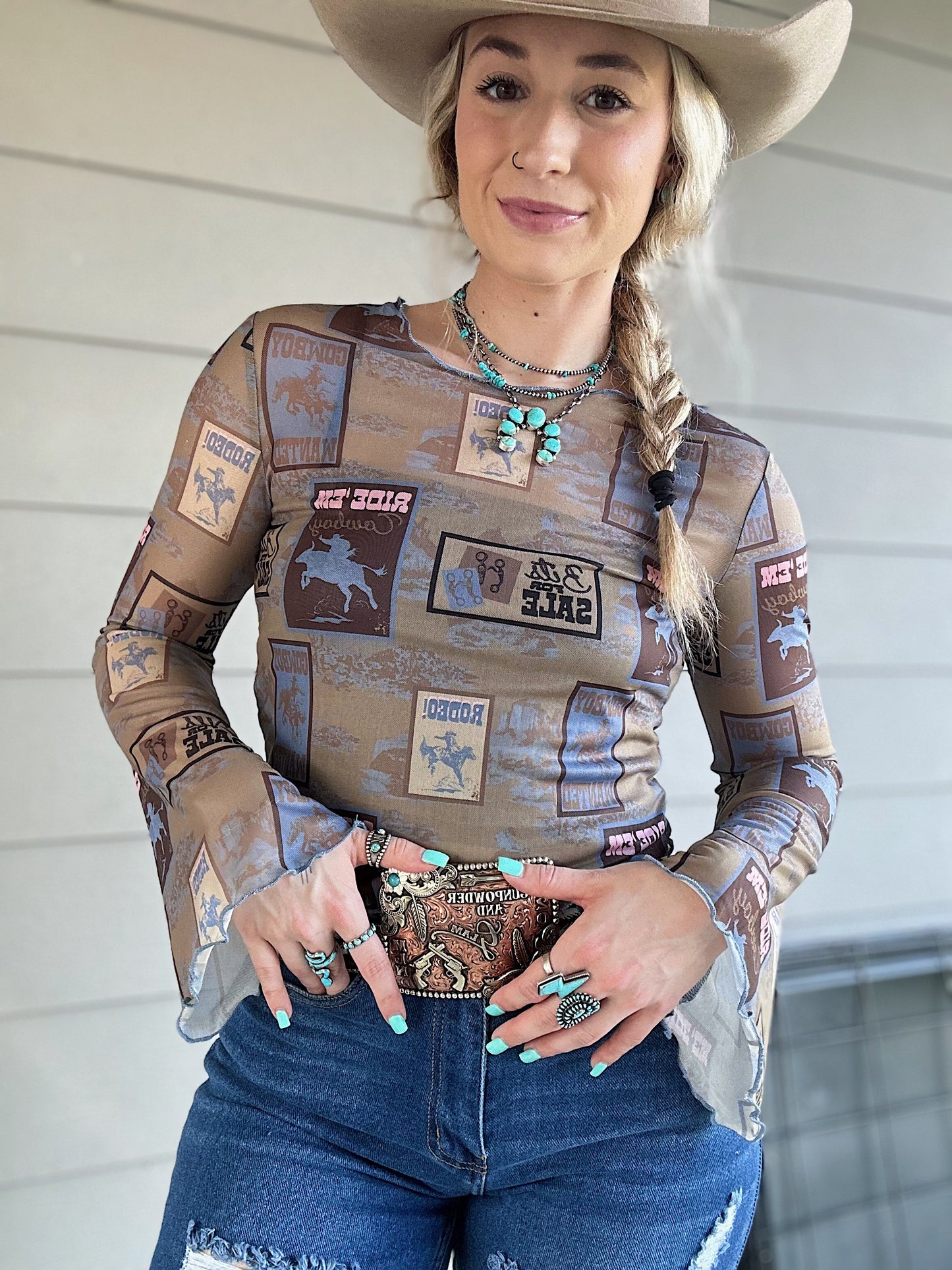 The Western Belle Top