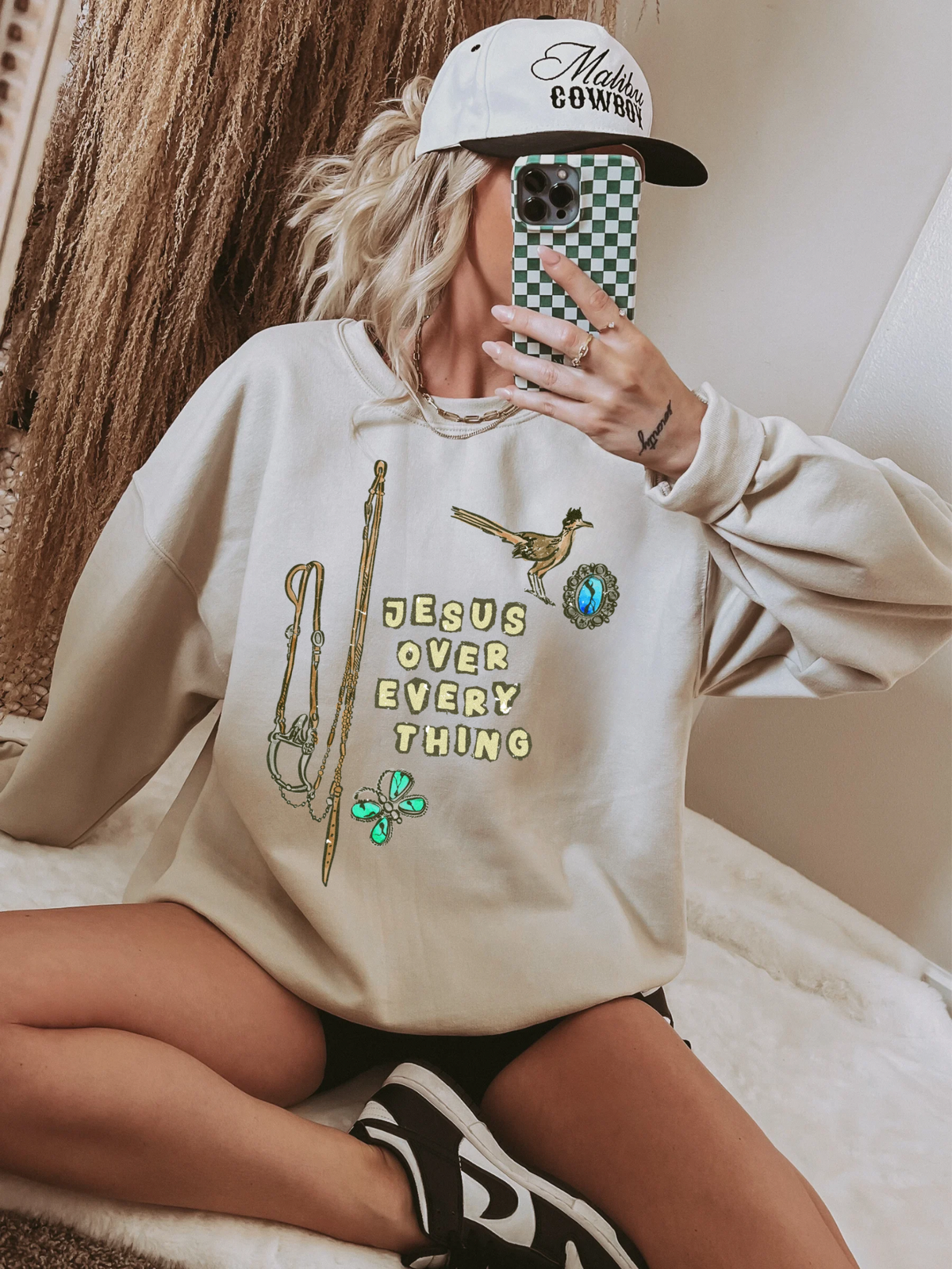 Jesus Over Everything TEE or CREWNECK