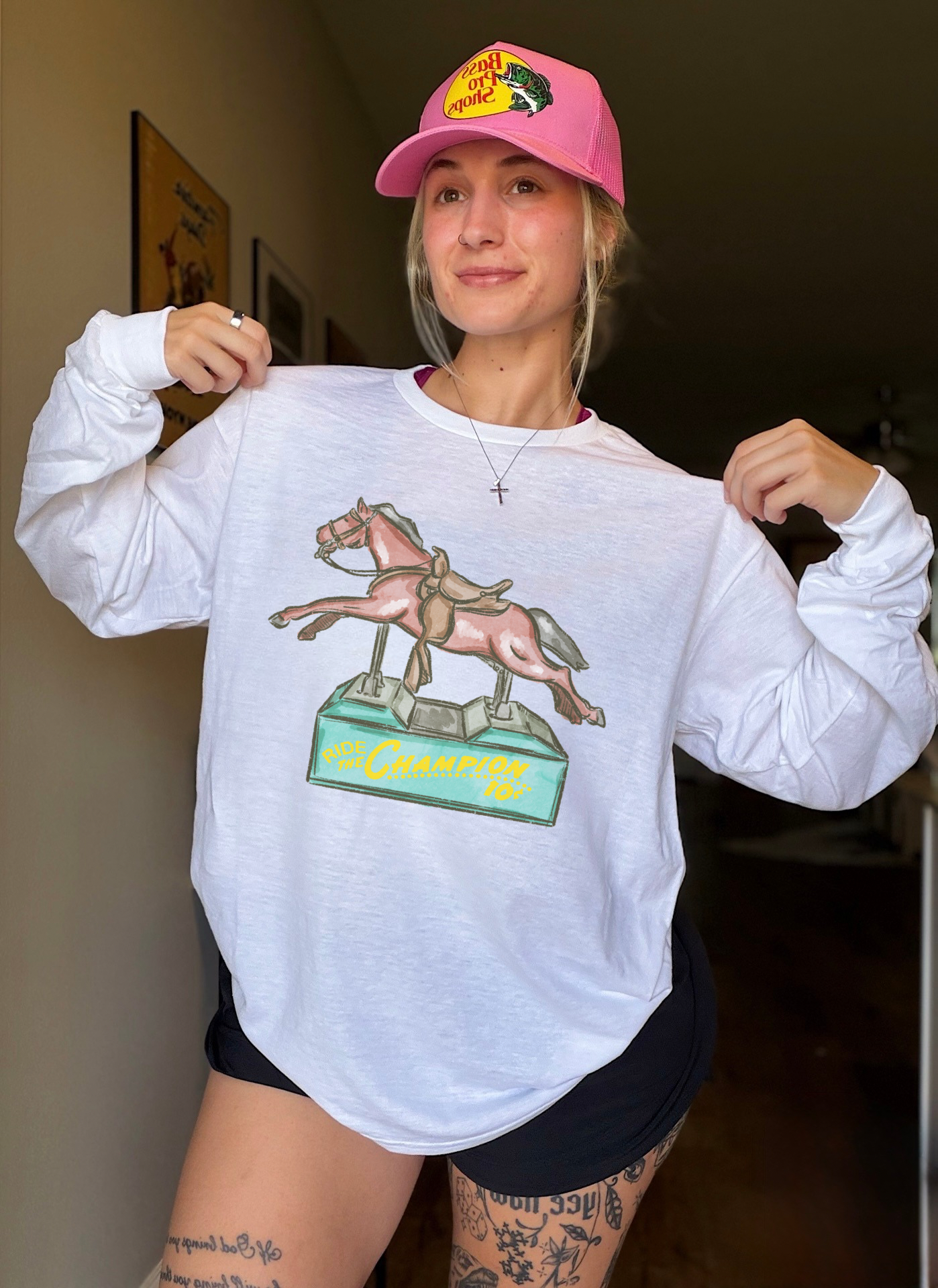 Carnival Cowgirl Long Sleeve Tee