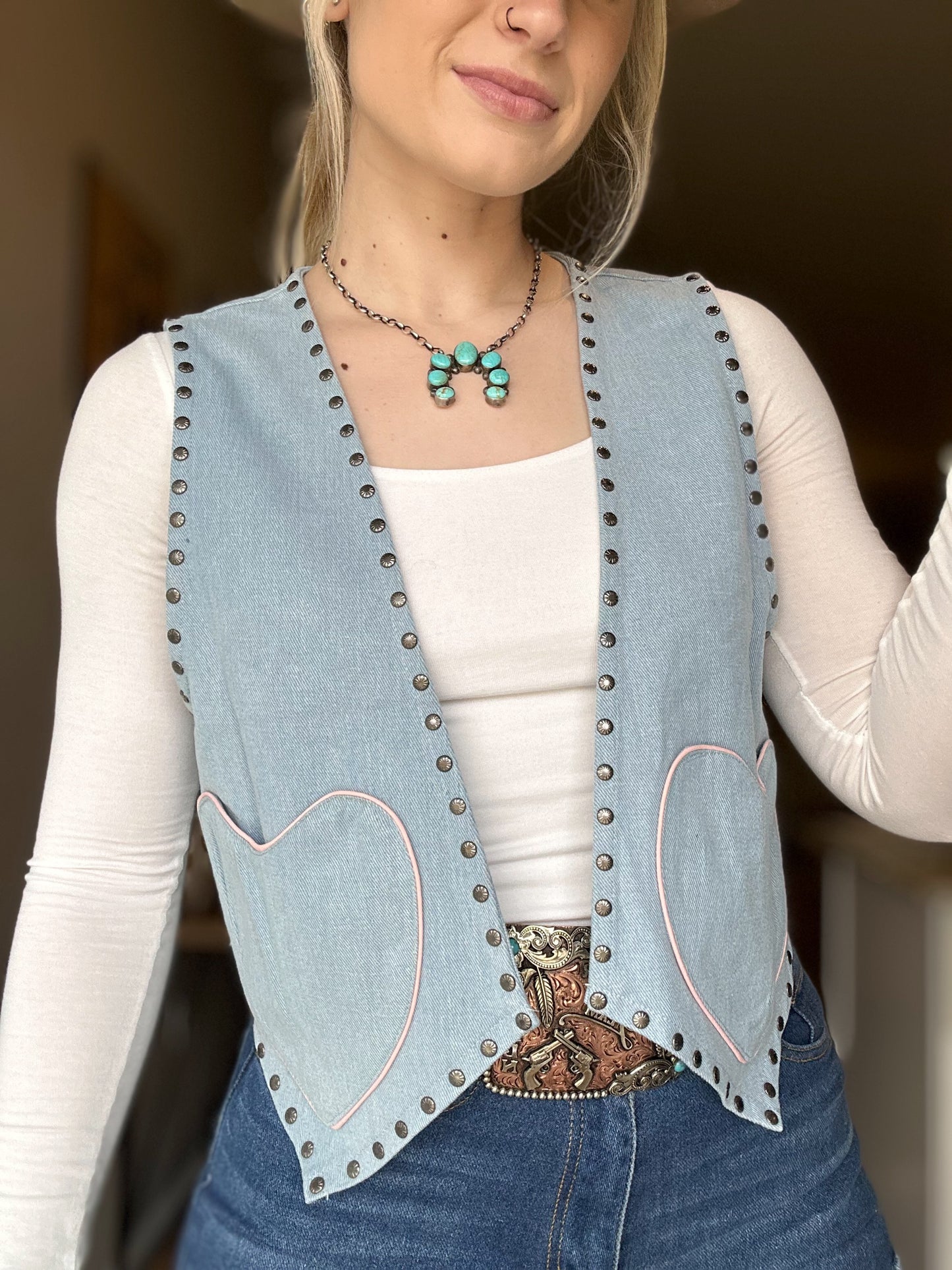 4 The Love Of Denim Vest