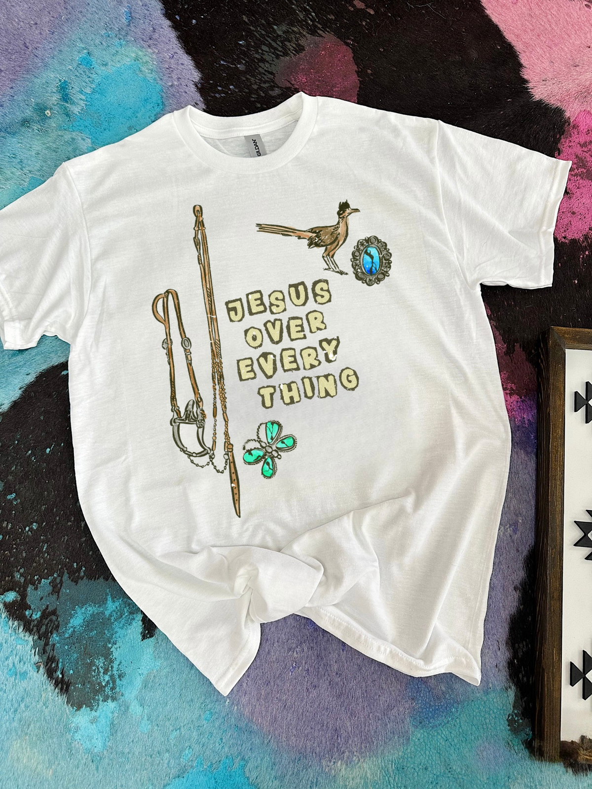 Jesus Over Everything TEE or CREWNECK