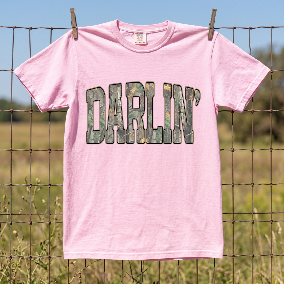 Camo Darlin’ COMFORT COLORS TEE