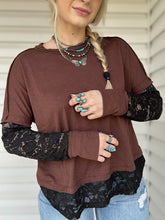 Load image into Gallery viewer, Lace Layered Long Sleeve
