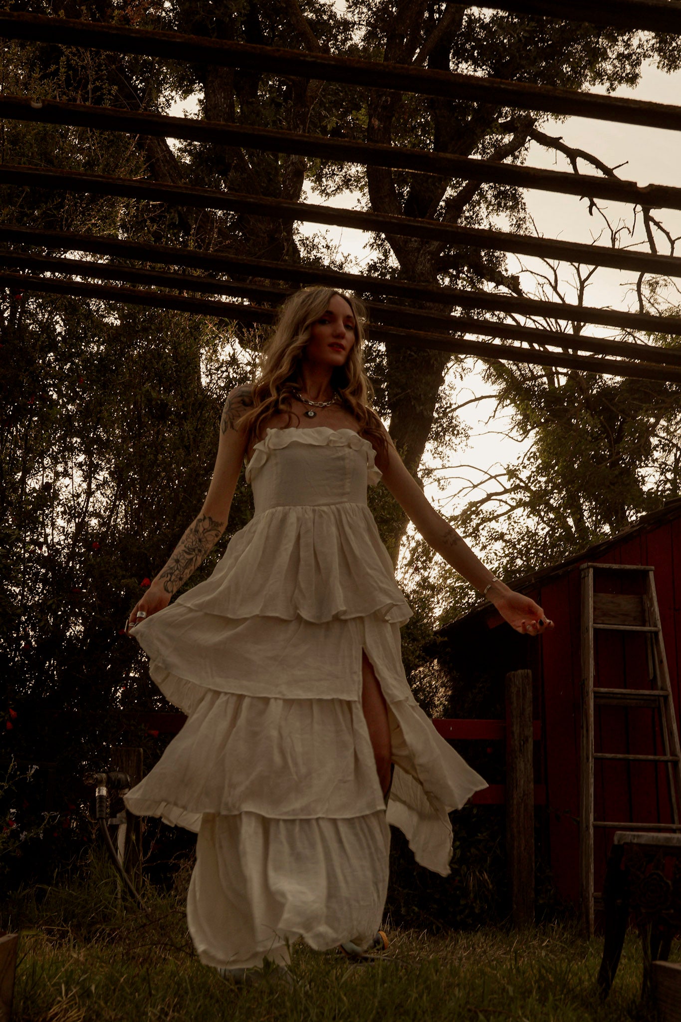 The Cadence Prairie Dress