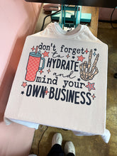 Load image into Gallery viewer, Mind Your Business TEE or CREWNECK
