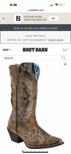 Load image into Gallery viewer, Laredo Lucretia Inlay Boots Size 9
