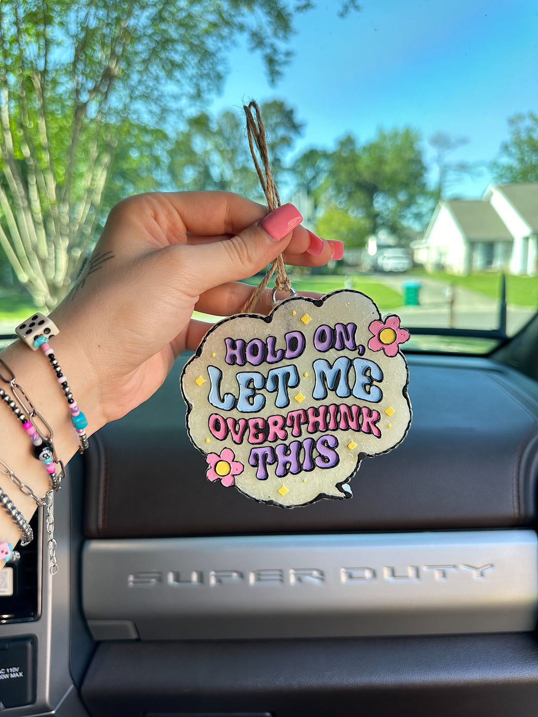 Overthink Car Freshie