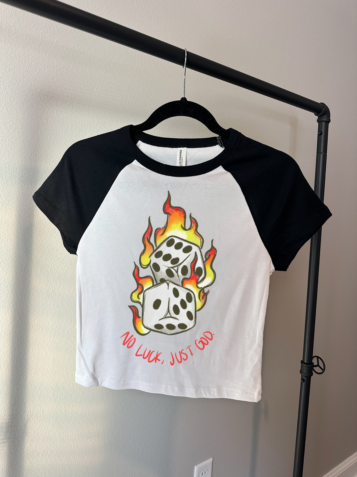 No Luck, Just God Baby Tee