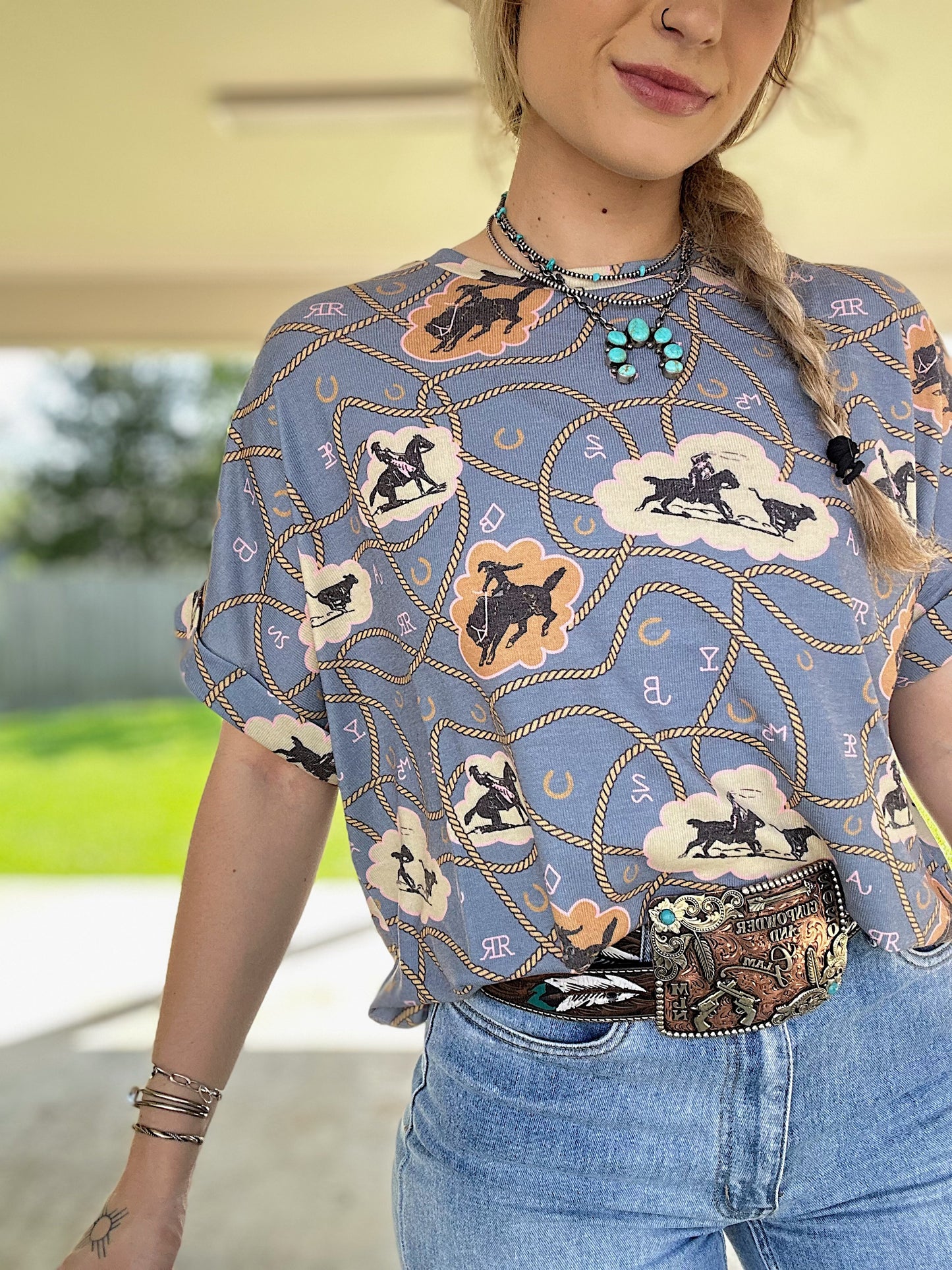 The Rancher Threads Oversized Top