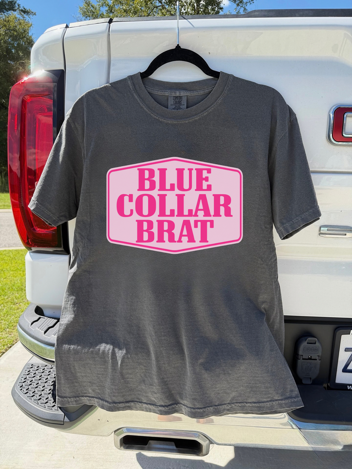 Blue Collar Brat COMFORT COLORS TEE
