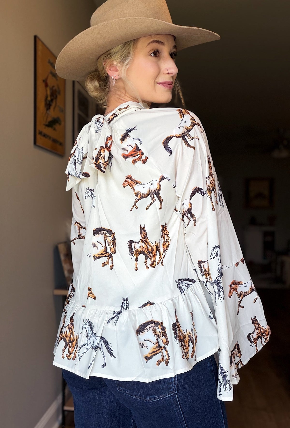 The Western Whimsy Top