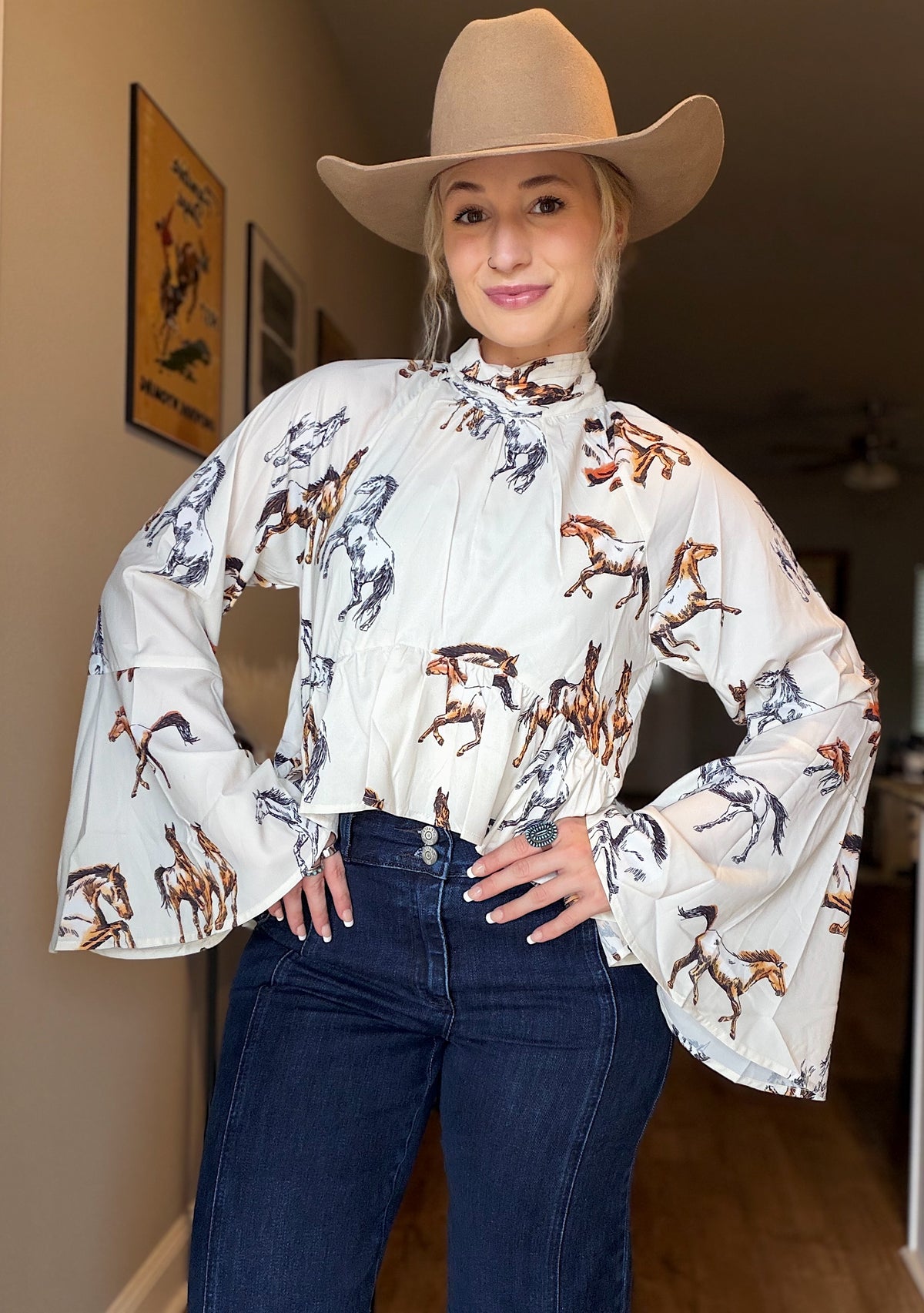 The Western Whimsy Top
