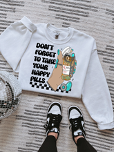 Load image into Gallery viewer, Happy Pills TEE or CREWNECK
