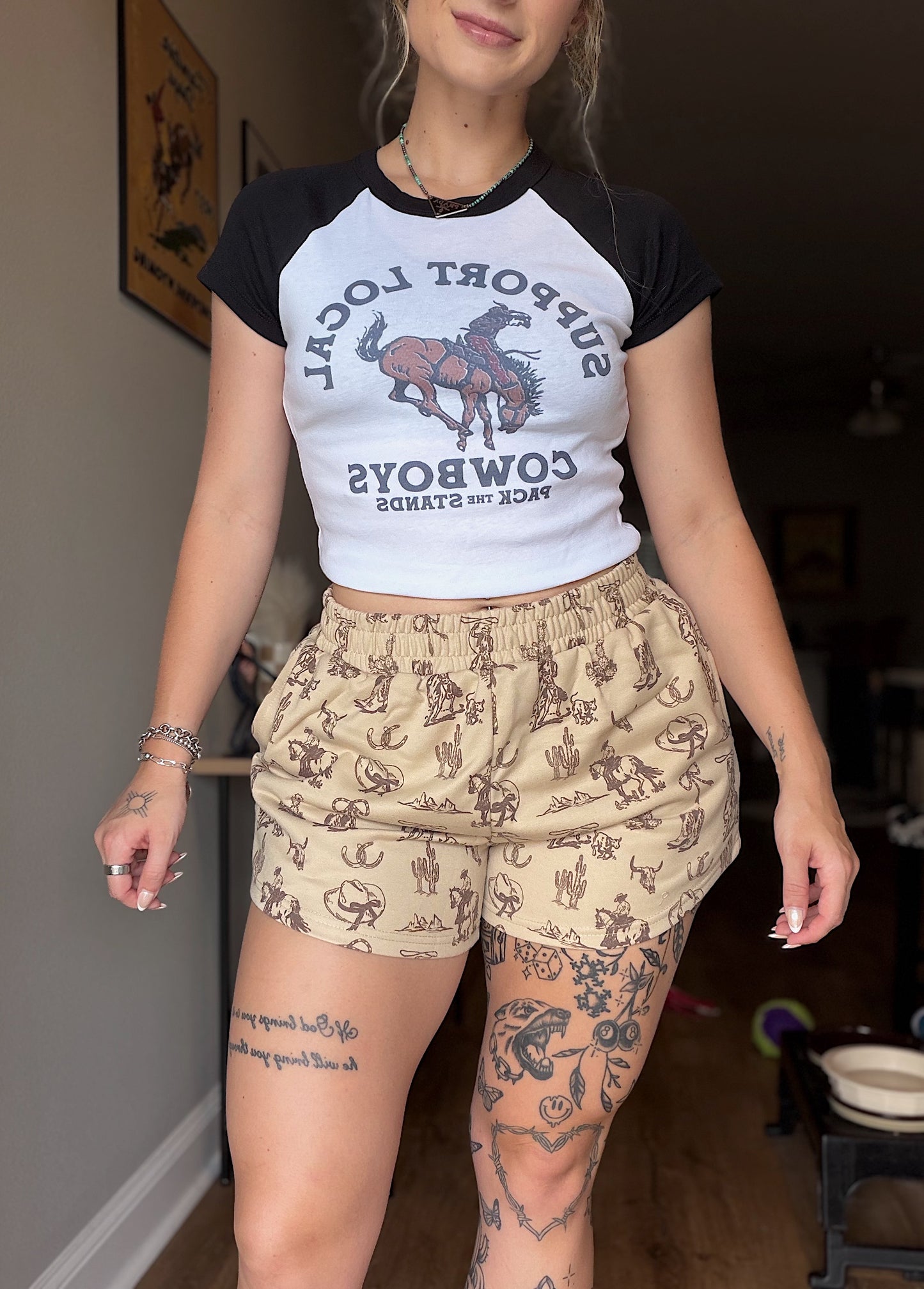 Cowboy Country Lounge Shorts
