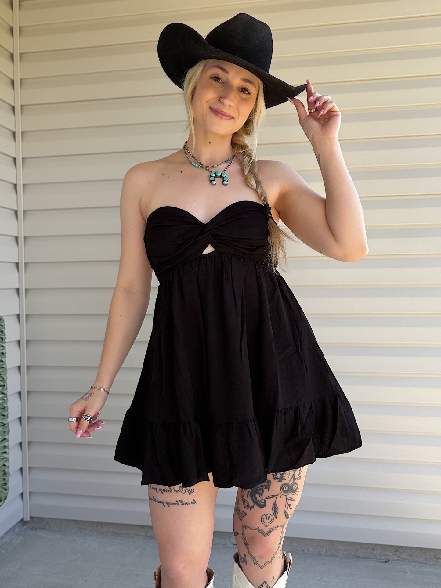 The Lil’ Black Dress (Open Back)