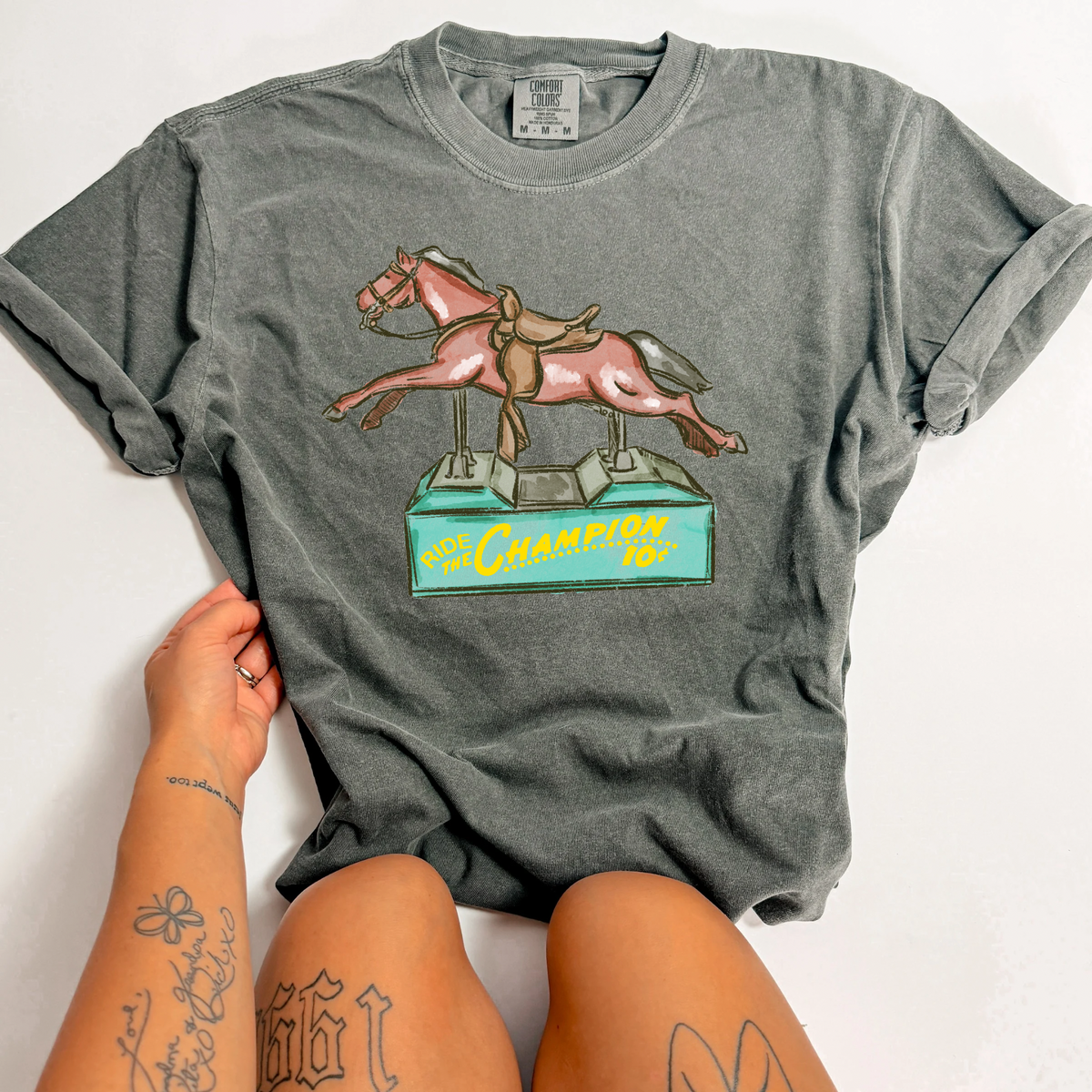 Carnival Cowgirl COMFORT COLORS TEE