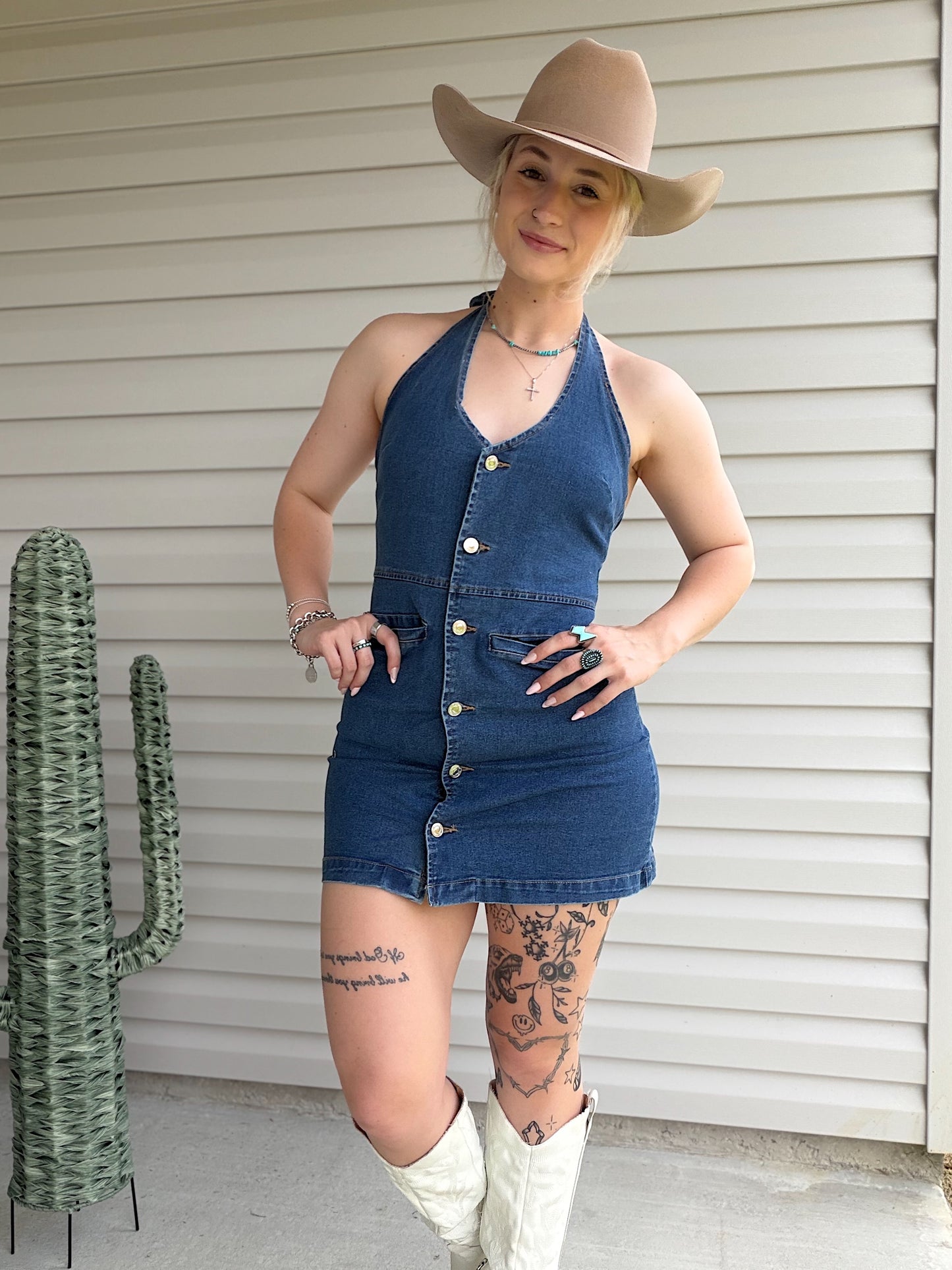The Bluebell Denim Dress