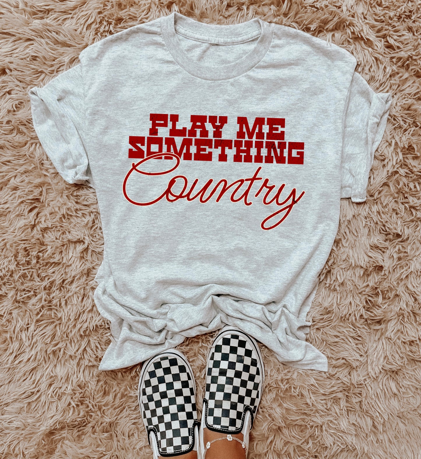 Play Me Something Country TEE or CREWNECK