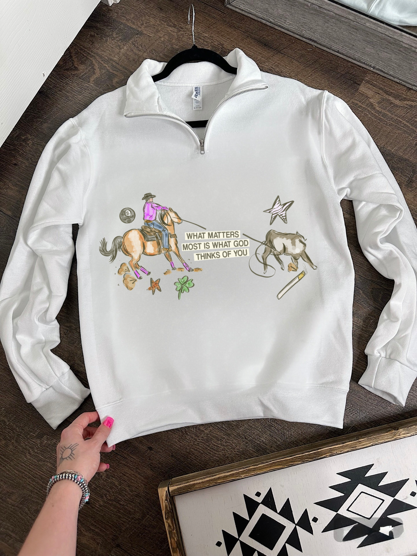 What Matters Most Quarter Zip